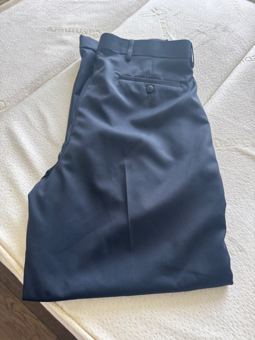 Alan Flusser Men's Navy Dress Pants